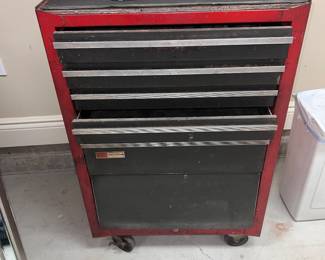 One of two tool chests