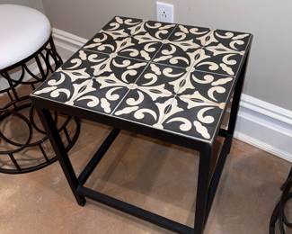 Tile top table
