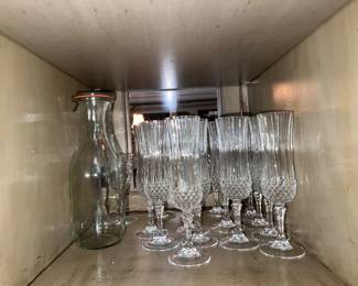 Sampling of glassware