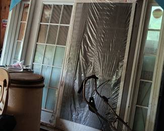 Front door with  sidelights