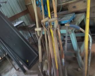 Antique and vintage tools.