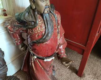 150 lb, 3' Chinese statue 