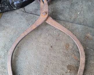Antique tools - for ice blocks
