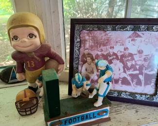 Vintage cast iron bank.