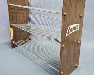 Lance Wire Counter Display Rack, 18" X 20" X 7.5"