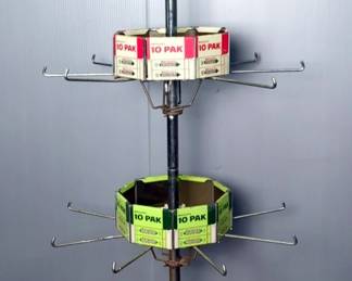 Wrigleys Gum Store Display Rack, 64" X 26"