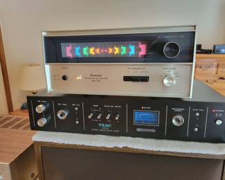 Sansui RA-700 reverberation amplifier. Teac AN-80 noise reduction unit. Both in excellent condition with original boxes.