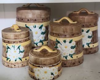 Ceramic canister set 