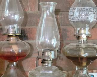 Oil lamps 