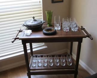 Vintage butler's cart