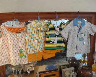 1960s-70s children's clothing (never worn - "new old stock")