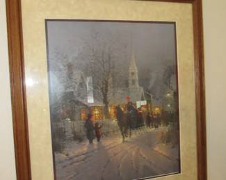 "Village Carolers" by G. Harvey (Special Edition)