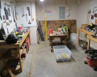 We have some great tools, power tools, hand tools, yard tools, ladders, wood, Craftsman tools and more