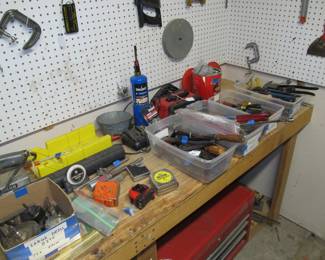 We have some great tools, power tools, hand tools, yard tools, ladders, wood, Craftsman tools and more