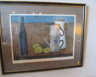 Signed and numbered art by Herbert Breiter 