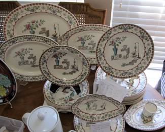 1880s Stoke Upon Trent - dinnerware. 