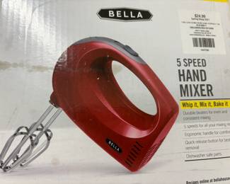 Bella hand mixer