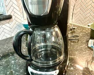 Black and Decker coffee maker