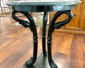 Black swan side table