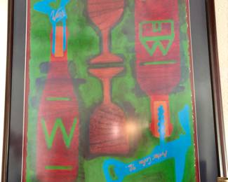 1992 Paris signed "Wills Wine Bar"