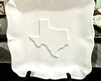 Assorted white serving pieces