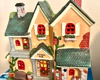 Christmas village houses