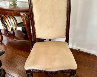 Set of 6 stylish dining chairs