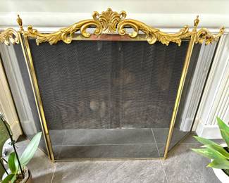 Gorgeous fireplace screen
