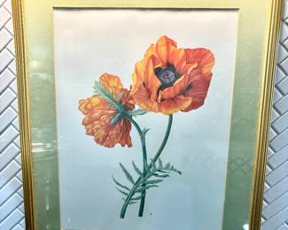 Poppy print