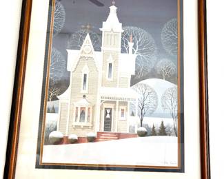 Wilbur Meese "Gray Lady" print