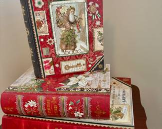 Christmas bool boxes