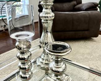 Silver accent pieces