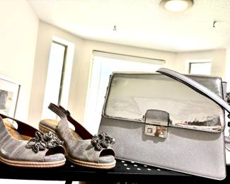 Coordinating shoes and purses