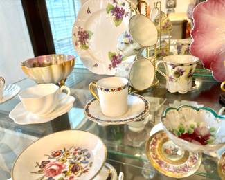 Vintage tea cups