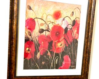 Shirley Novak "Poppy Party" print