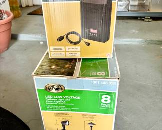 Outdoor lights and transformer