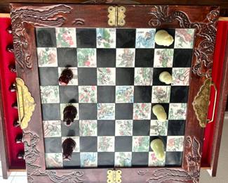 Asian style chess set