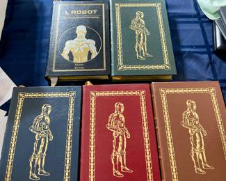 Isaac Asimov iRobot set Leather Bound. 