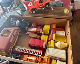Vintage Tonka vehicles