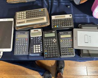 HP-48GX 256GB & Surveyor Card                                                         HP-71B  HP-35S