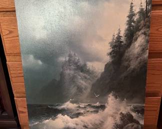 Here is another of the artwork pieces in this sale.