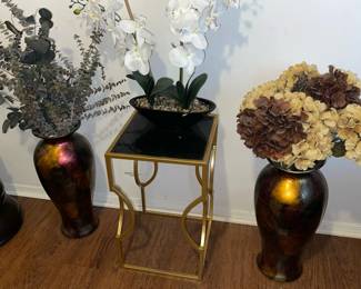 Vases and Accent Table