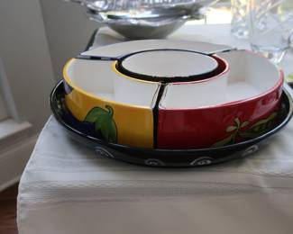 another view of lazy susan by Mitton Lewis