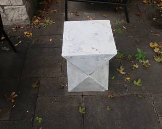 one of two stand on patio