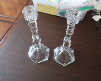 Tiffany candlesticks