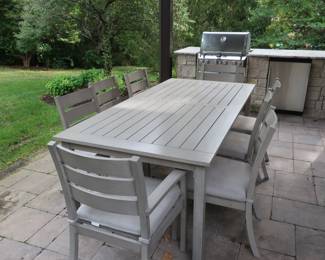 * another view of patio table