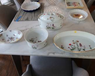 serving pieces- made in France