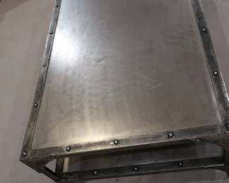 metal coffee table