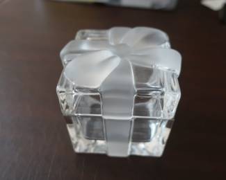 small Tiffany glass box