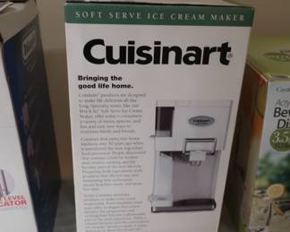 cuisinart soft ice cream maker